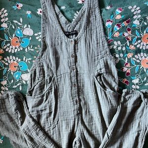 Urban Outfitters Gauze Jumpsuit